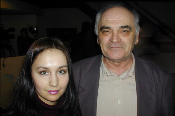 Svetlana with Leonid Leonidovich Sikoruk, 2002