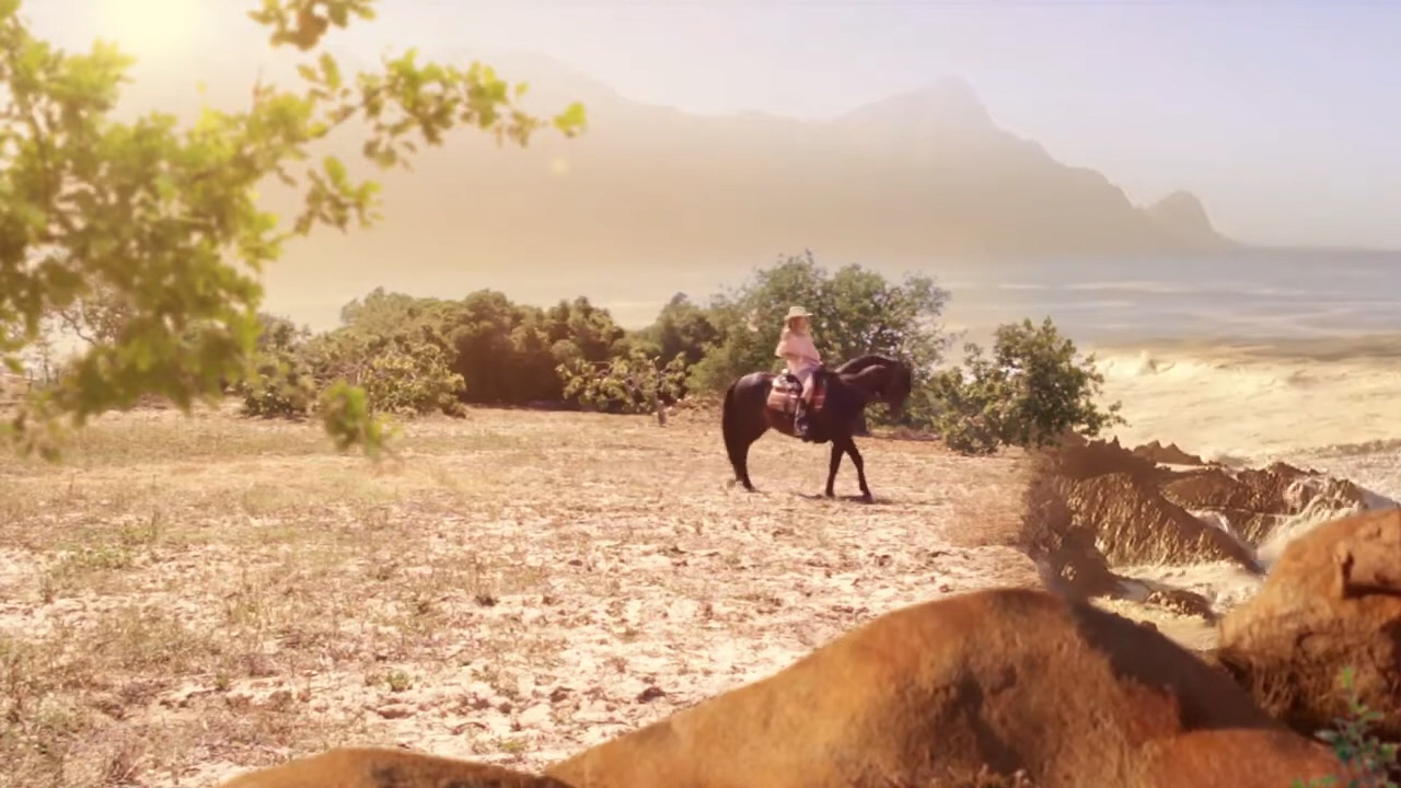 Still from creative music video